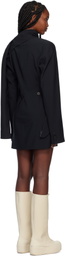 Ottolinger Black & Navy Drape Suit Minidress