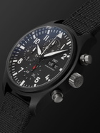 IWC Schaffhausen - Pilot's TOP GUN Automatic Chronograph 44.5mm Ceramic and Textile Watch, Ref. No. IW389101