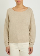 American Vintage Damsville Knitted Jumper Beige