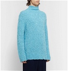 Sies Marjan - Bas Oversized Bouclé Rollneck Sweater - Blue