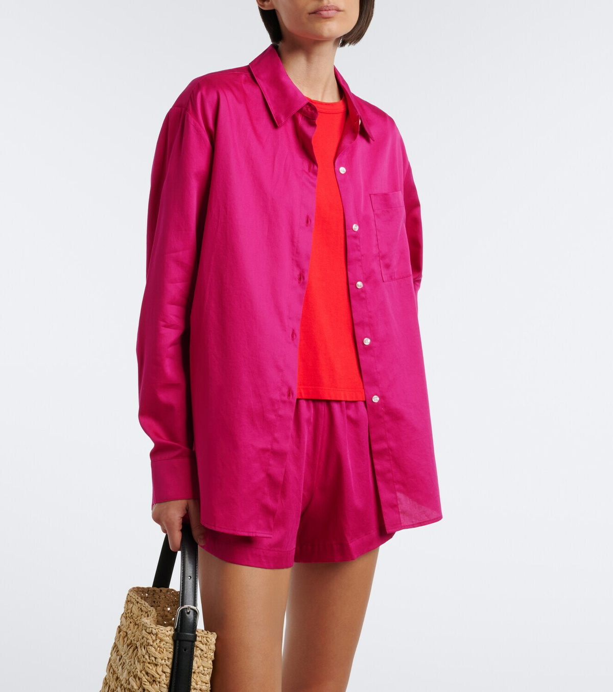 Leset Yoko cotton poplin shirt