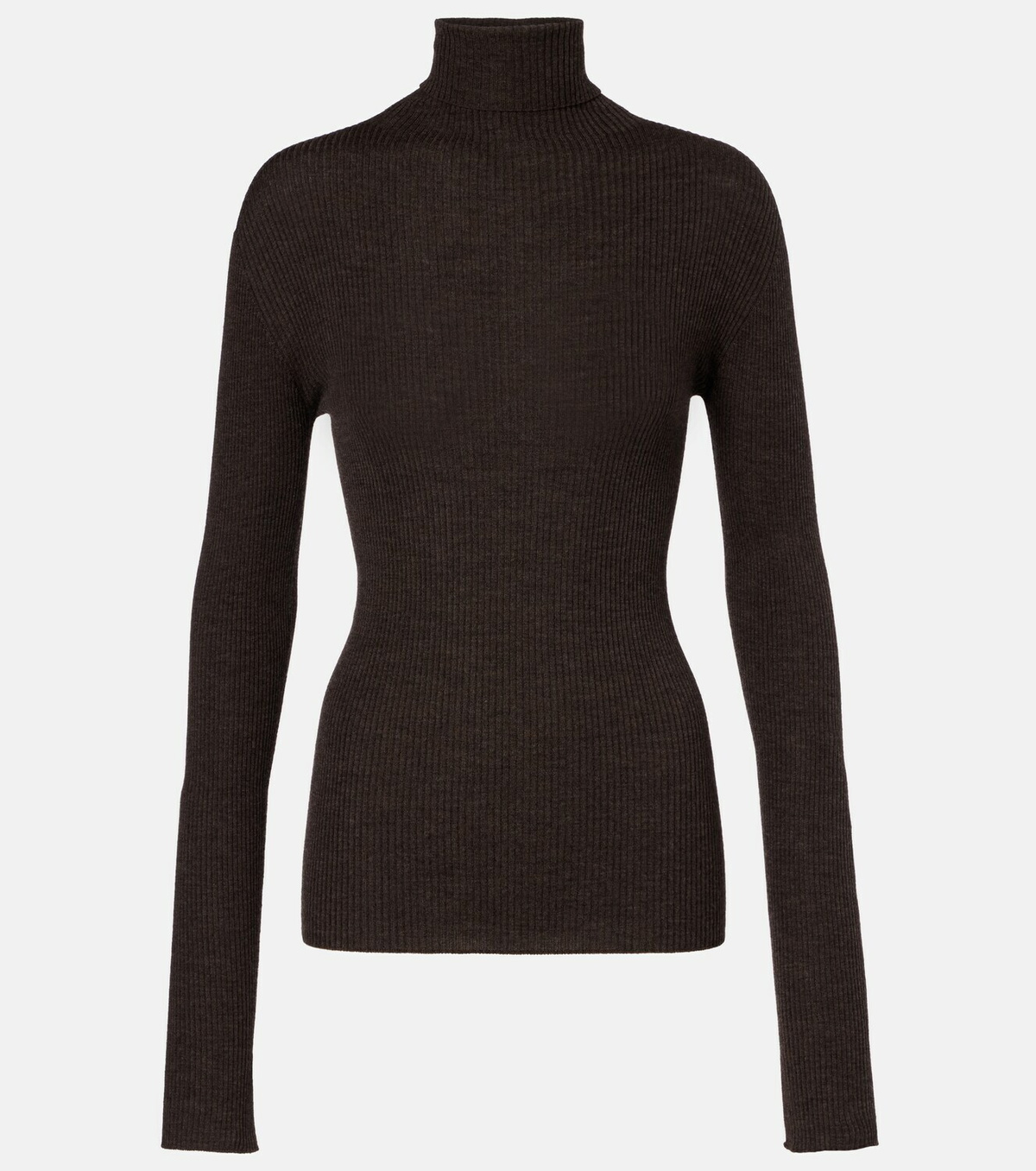 Calvin Klein Collection Ribbed-knit wool sweater