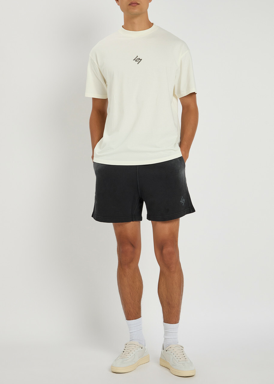 Represent 247 Motion Logo Stretch-cotton T-shirt White