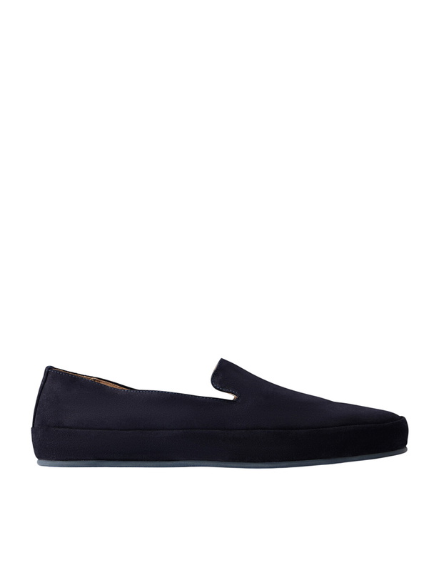 Photo: Mulo - Evening Suede Loafers - Blue