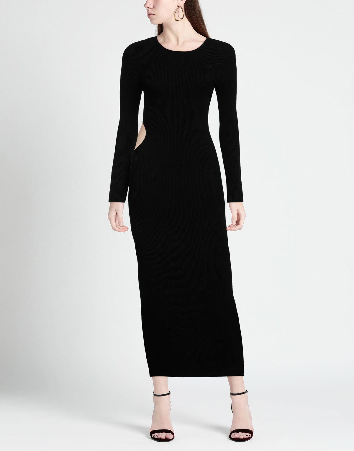 Aeron Womens Maxi dress in Black