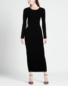 Aeron Womens Maxi dress in Black