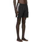 adidas Originals Black 3-Stripes Swim Shorts
