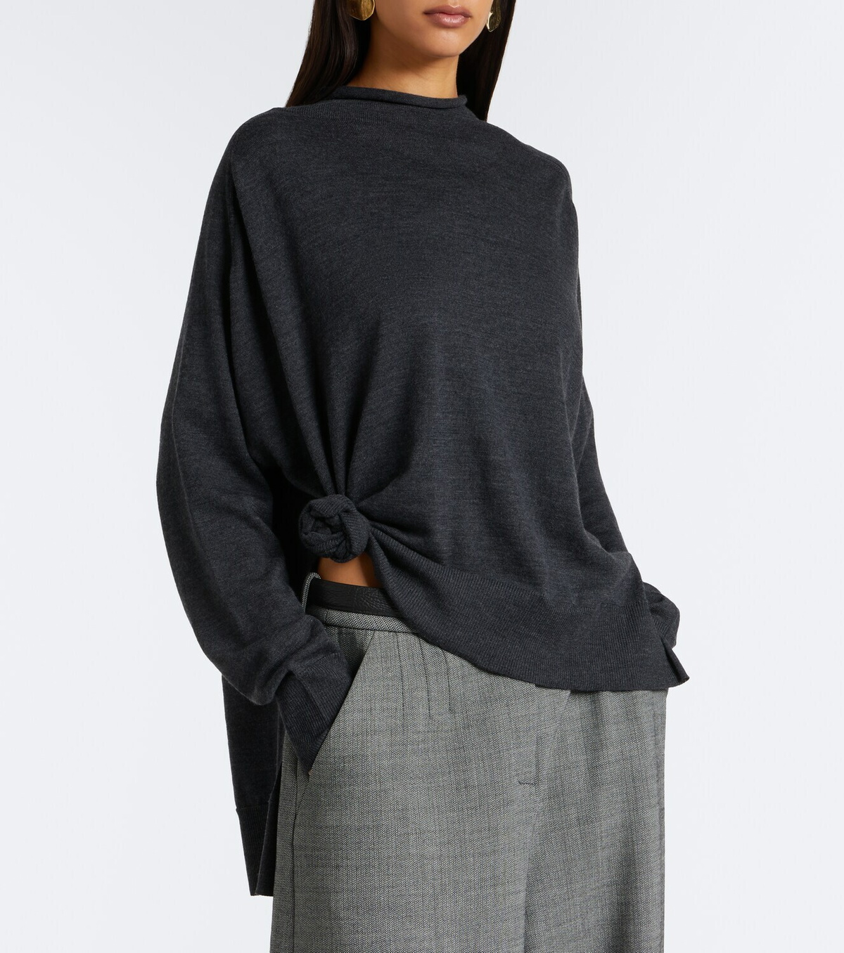 Magda Butrym Draped wool sweater