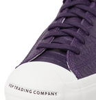 Converse - Pop Trading Company Jack Purcell Embossed Leather Sneakers - Purple