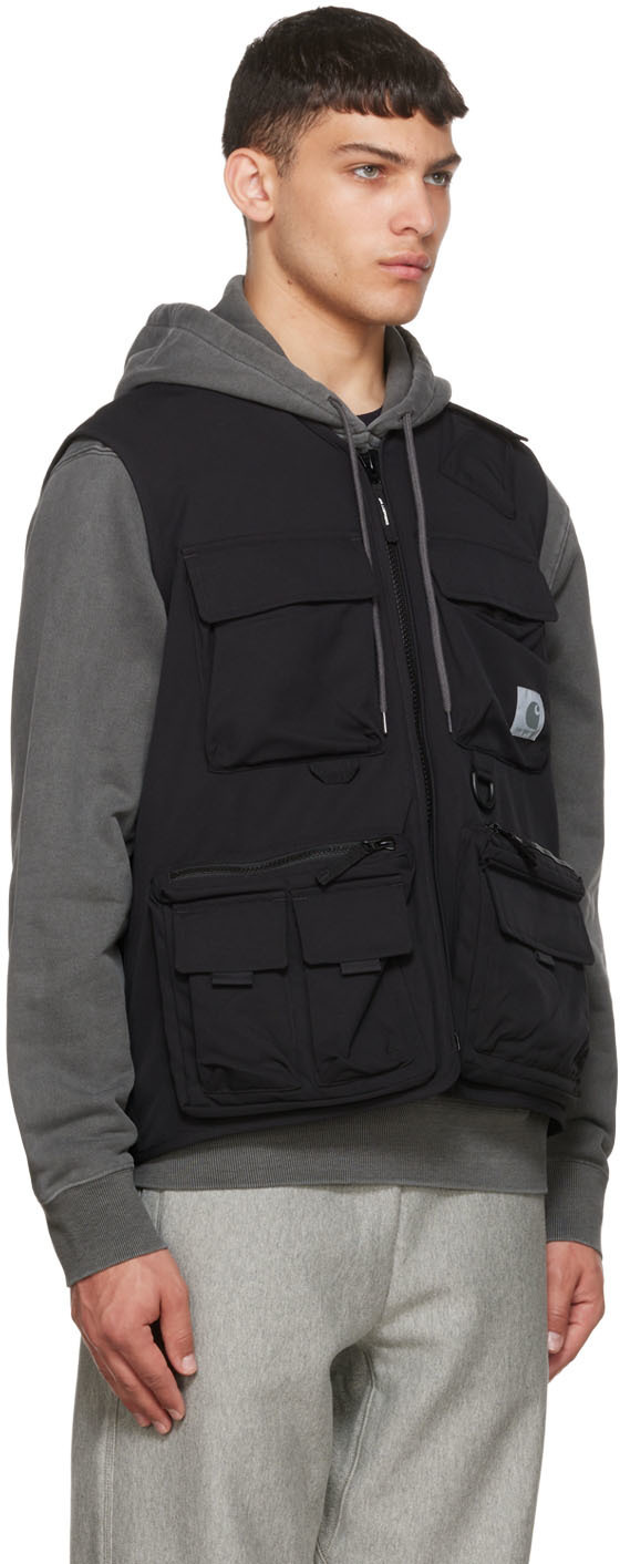 Carhartt Work In Progress Black Elmwood Vest Carhartt WIP