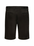 PT TORINO - Stretch Cotton Bermuda Shorts