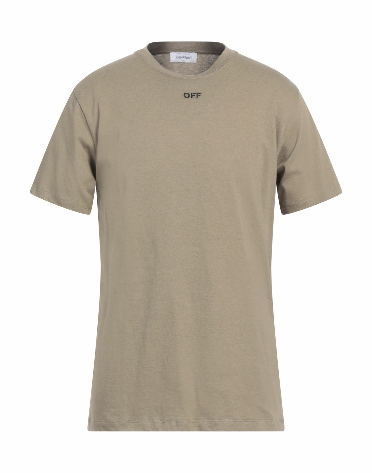 Off-white Mens T-shirt Khaki