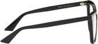 Gucci Black Light Acetate GG Cat Eye Glasses