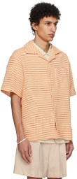 Drôle De Monsieur Orange 'La Chemise Tweed' Shirt
