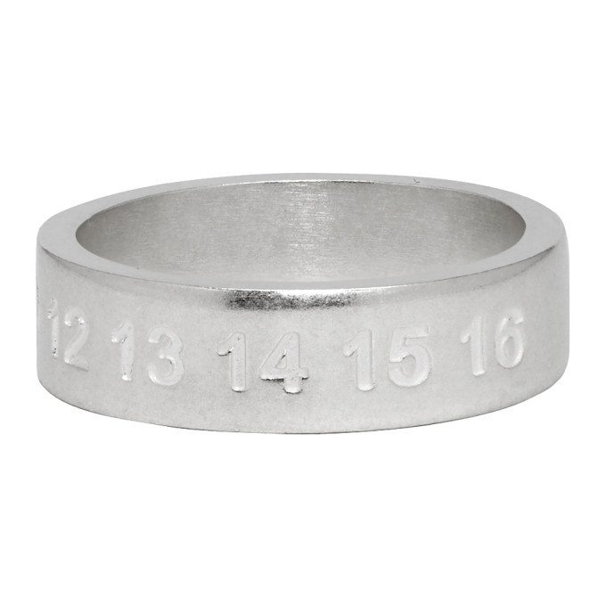 Maison Margiela Silver Fragile Ring Maison Margiela