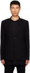 Rick Owens Black Soft Blazer