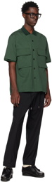 sacai Green Flap Pocket Shirt