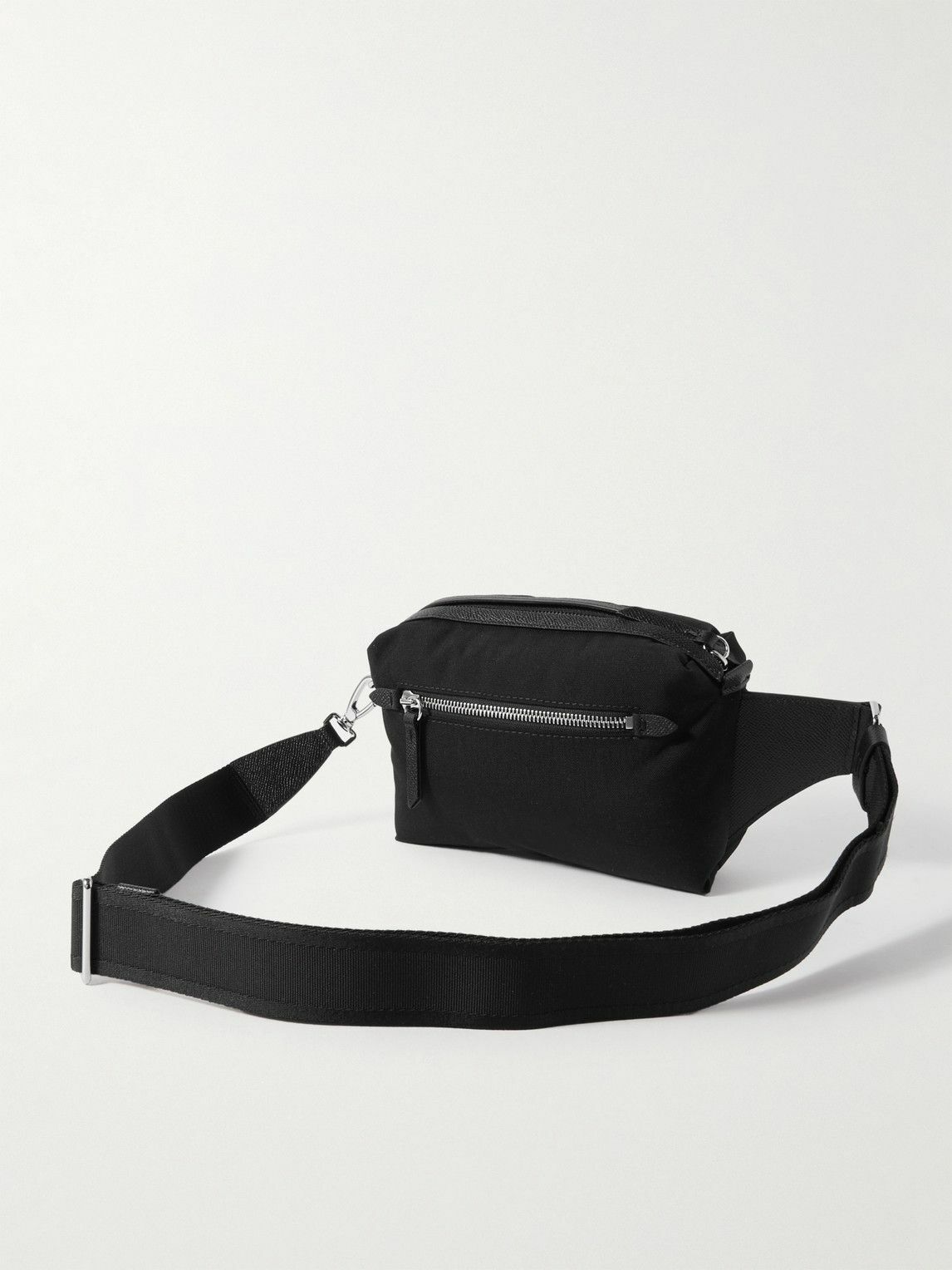 Maison Margiela - Glam Slam Logo-Appliqued Leather-Trimmed