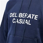 Battenwear Men's Deliberate Casual Reach Up Hoodie in Midnight Navy