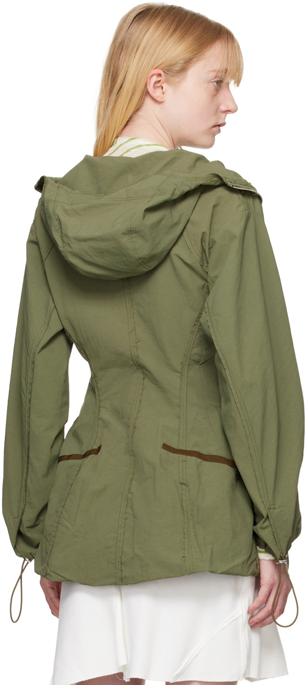 Talia Byre Khaki Hooded Jacket