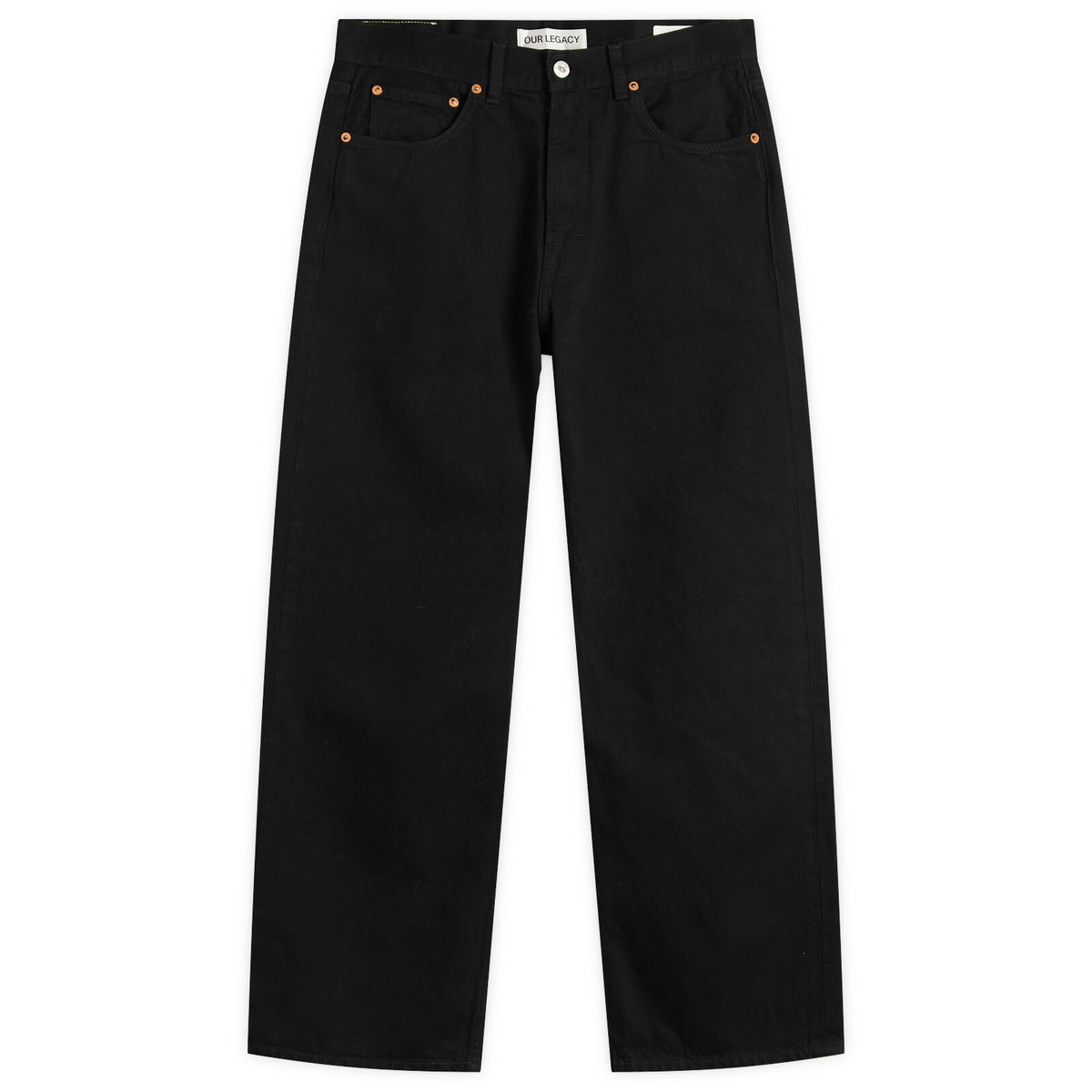 Our Legacy Men's Joiner Twill Trousers in Construction Black