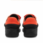 Raf Simons Men's Antei Oversized Sneakers in Tangerine/Black