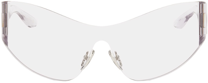 Photo: Balenciaga Transparent Mono Cat 2.0 Sunglasses