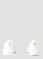 GG Embossed Sneakers in White