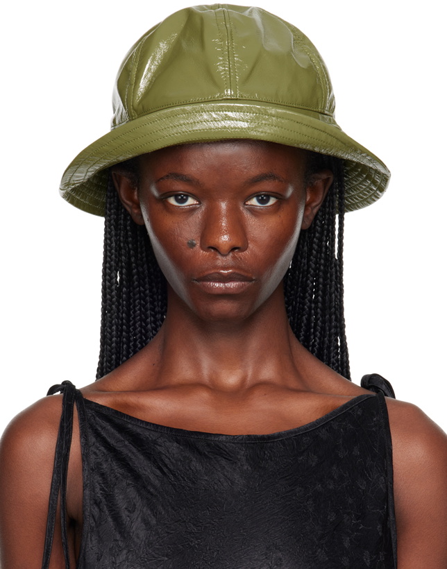 Photo: Song for the Mute Green Coated Bucket Hat