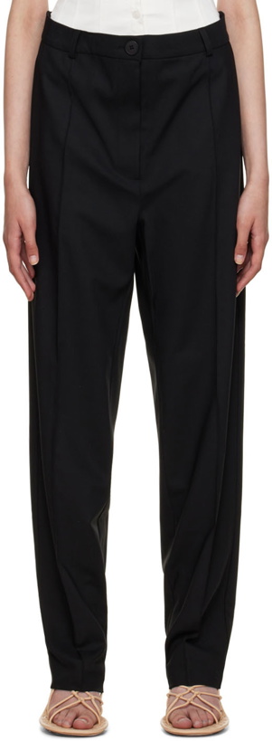 Photo: Olēnich Black Paneled Trousers