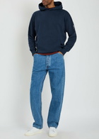 Sandbanks Logo-appliquéd Hooded Cotton Sweatshirt Navy