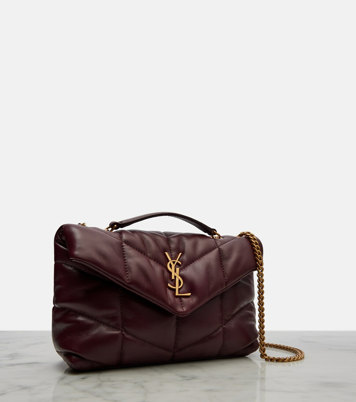 Saint Laurent Toy Puffer leather shoulder bag