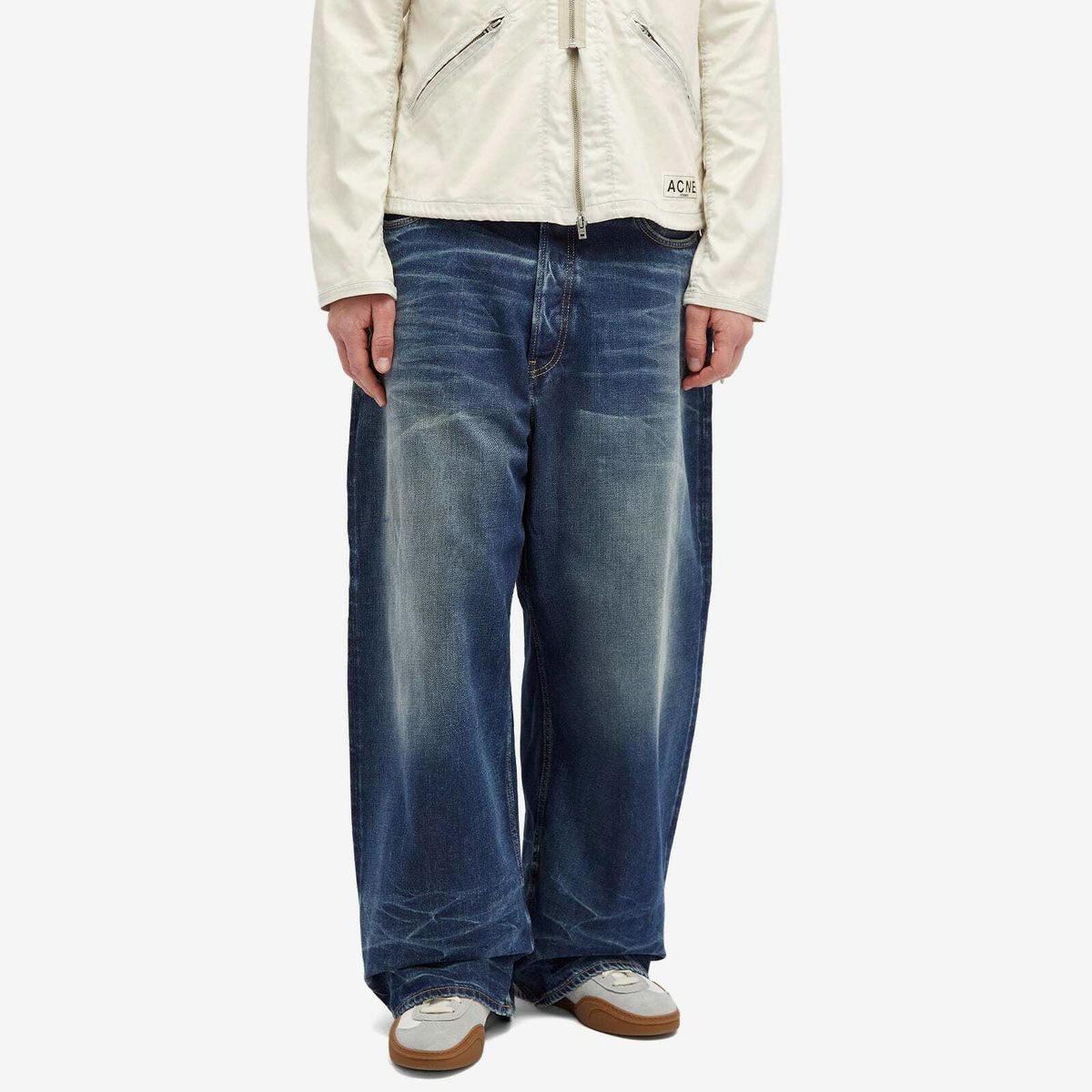 Acne Studios|JEANS (2023 Super Baggy Jeans Broadway (B0 Acne Studios Men's 2023 Super Baggy Jeans in Broadway Acne