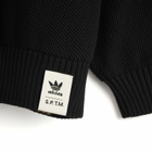 Adidas x SFTM Knit Crew in Black