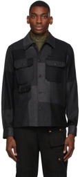 Belstaff Black & Grey Forge Jacket
