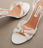 Aquazzura Iza leather slingback sandals