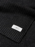 Mr P. - Ribbed Cashmere Scarf