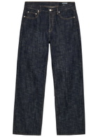 Jacquemus Le De-nimes Droit Wide-leg Jeans Navy