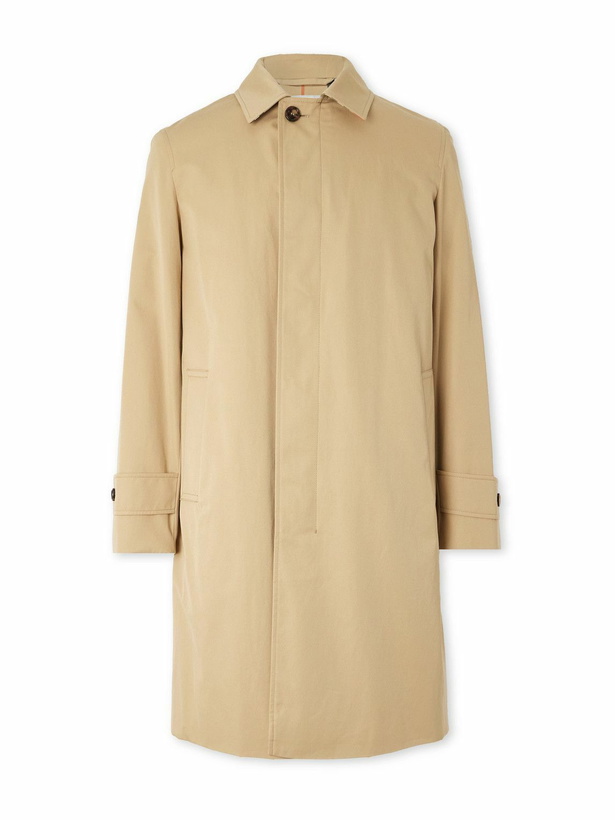 Photo: Burberry - Coated-Cotton Trench Coat - Neutrals