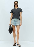 Courrèges Multiflex Denim Mini Skirt