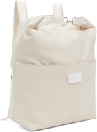 MM6 Maison Margiela Off-White Utility Backpack