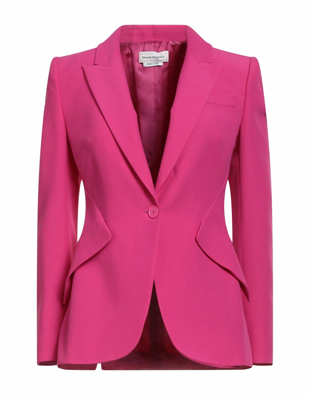 Mcqueen Womens Blazer Fuchsia