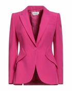Mcqueen Womens Blazer Fuchsia
