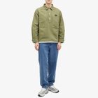 Stan Ray Men's Popover Painters Shirt in Olive Bedford Cord