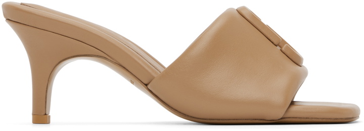 Photo: Marc Jacobs Beige 'The Leather J Marc' Heeled Sandals