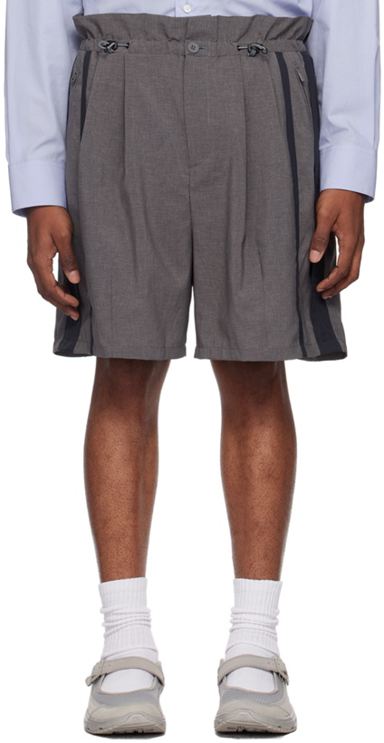 Photo: F/CE.® Gray Pleated Shorts