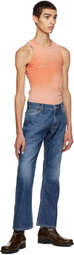 PALMER Blue Distressed Jeans