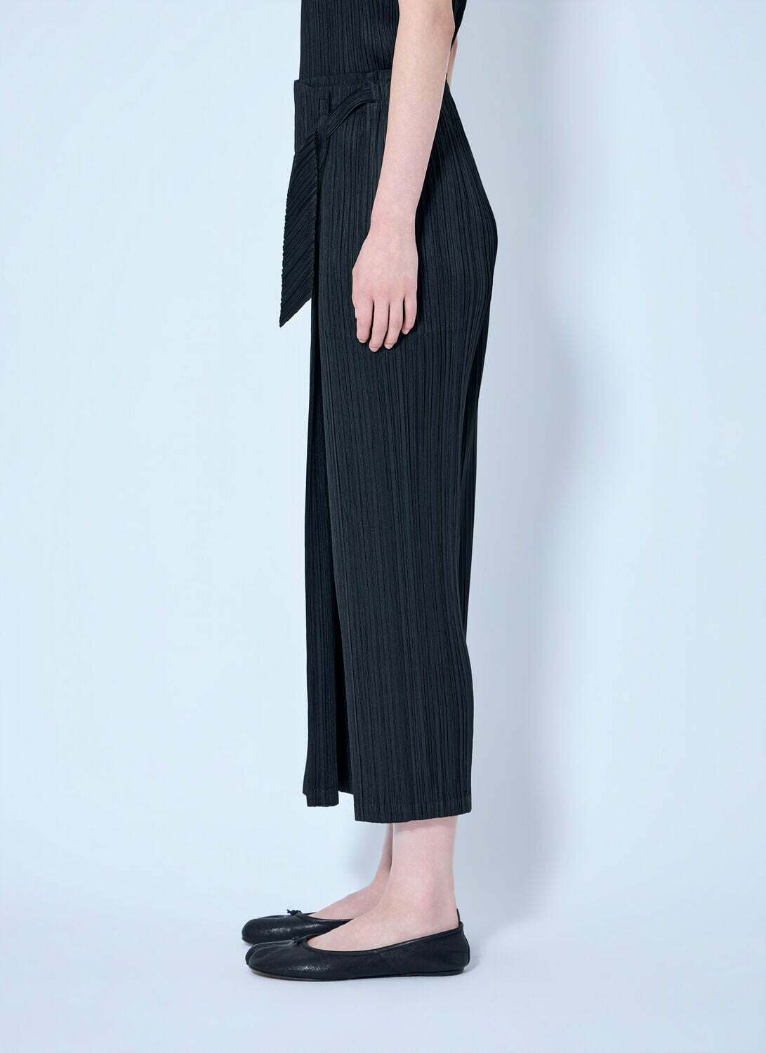 Pleats Please Issey Miyake Pleated Wrap Skirt