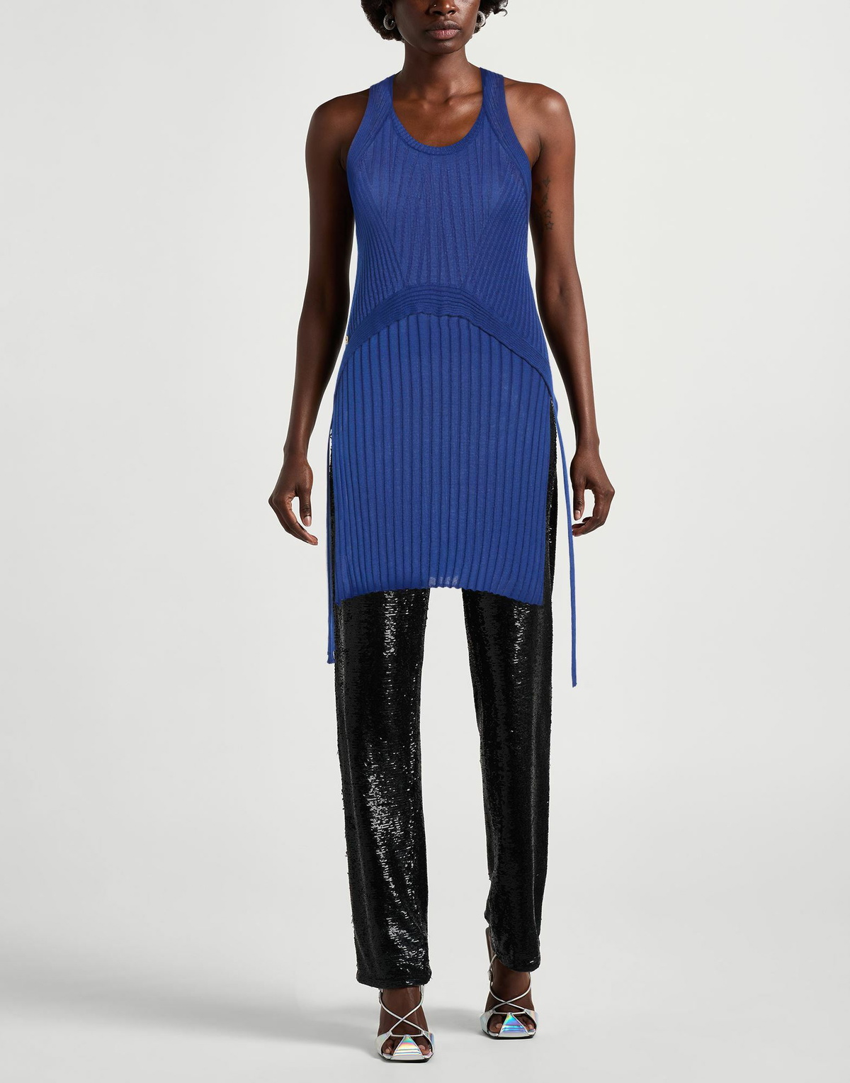 Manila Grace Womens Top in Blue