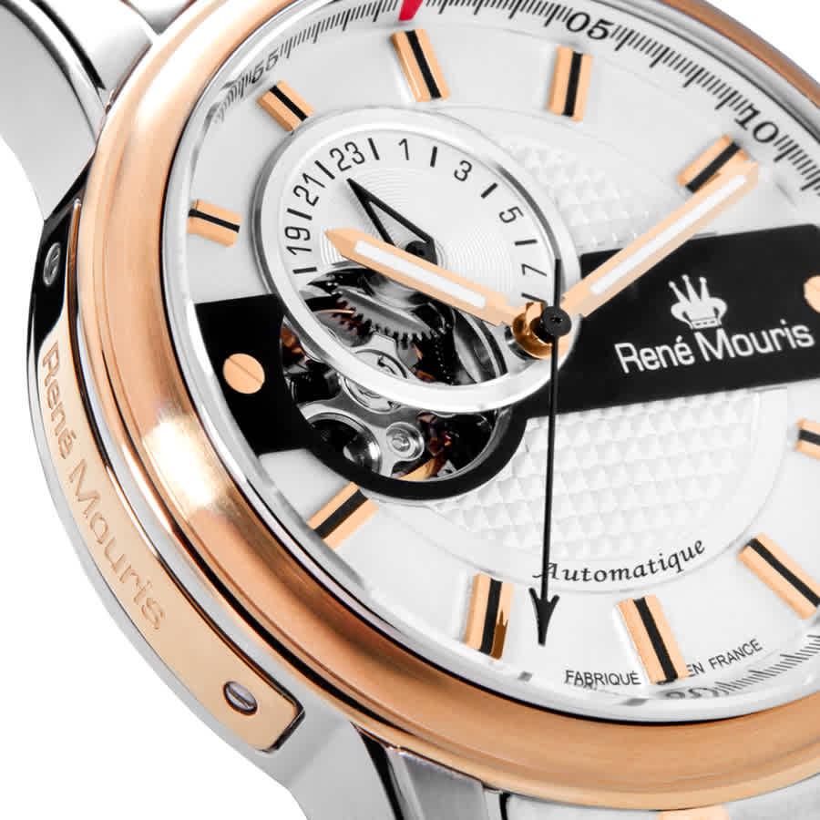 Rene Mouris Orion Automatic White Dial Mens Watch 70102RM3